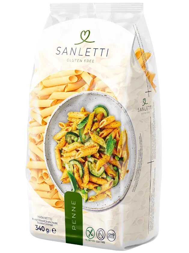 Макароны пенне без глютена Sanletti, 340 г
