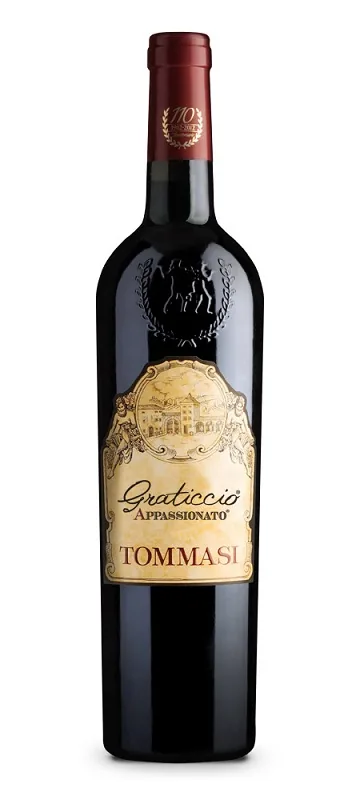 Sarkanvīns Tommasi Gratticio Appassimento, pussauss, 13%, 0,75 l