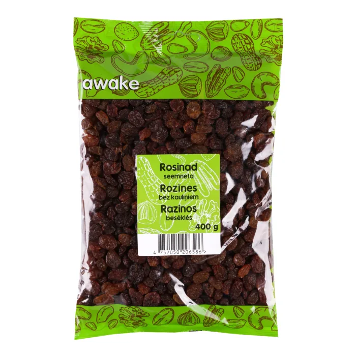 ROZĪNES AWAKE BEZ KAULIŅIEM 400G