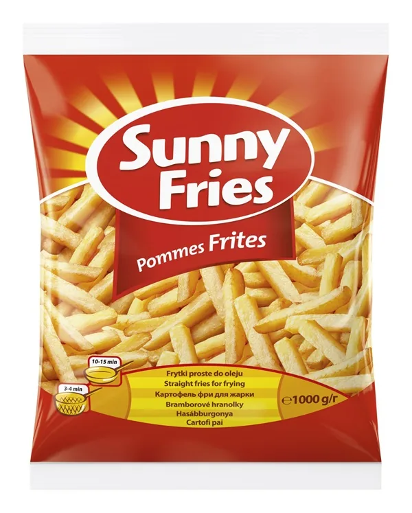 SALDĒTI FRĪ KARTUPEĻI SUNNY POMMES FRITES 1000G