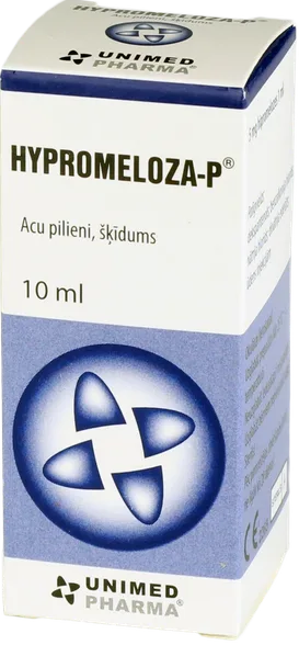 Hypromeloza-P 5 mg/ml acu pilieni, 10 ml
