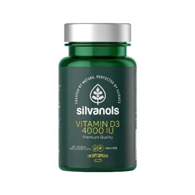 Silvanols Vitamin D3 4000 iu kapsulas N120