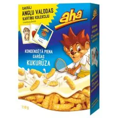SALDĀ KUKURŪZA AHA AR KONDENSĒTĀ PIENA GARŠU 110G