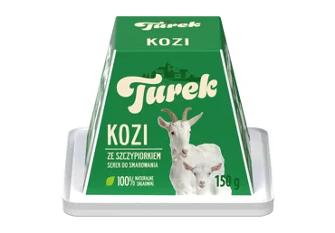 KAZAS PIENA SIERS KOZI AR ZAĻUMIEM TUREK 150G