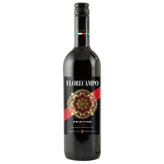 Красное вино Florecampo Primitivo Puglia IGP 13,5%, 0,75 л