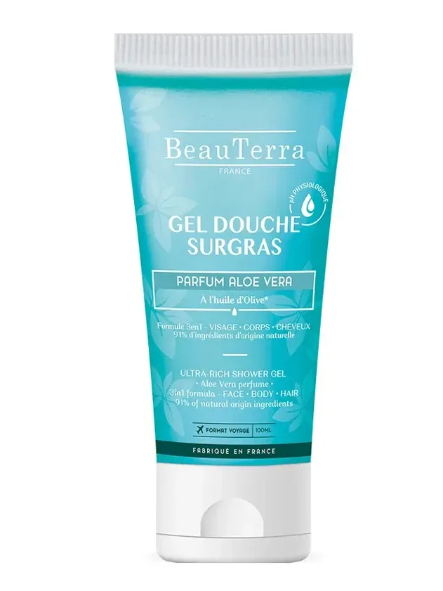 Beauterra dušas gēls alvejas, 100 ml