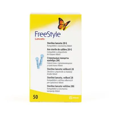 Freestyle lancetes, sterilas N50