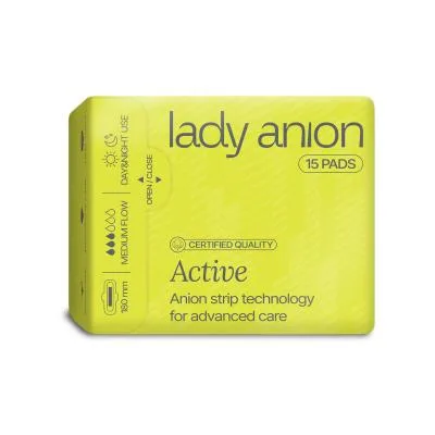 Lady Anion Active plānas higiēniskās paketes N15