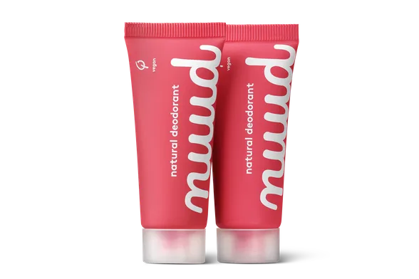 Кремообразный дезодорант Nuud Smarter Pack Red, 2 x 20 мл