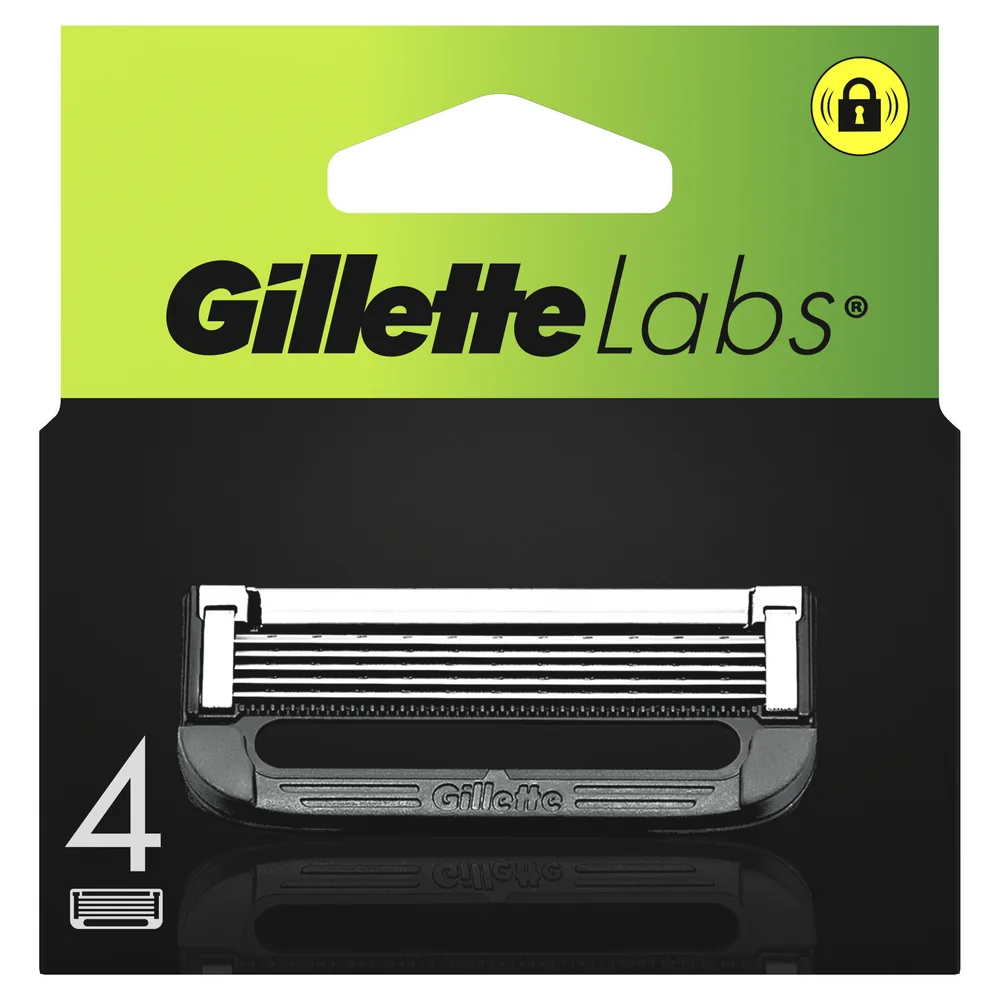 GILLETTE LABS SKŪŠANĀS KASETNES, 4GAB.