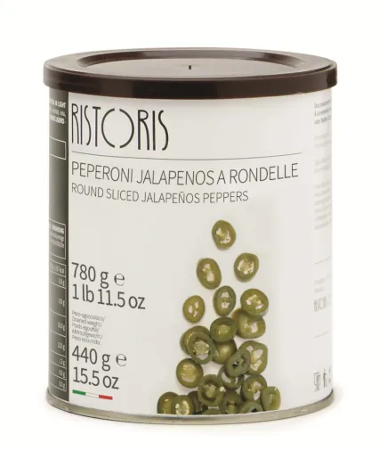 PIPARI HALAPENJO RISTORIS, VĪNA ETIĶĪ, 780G