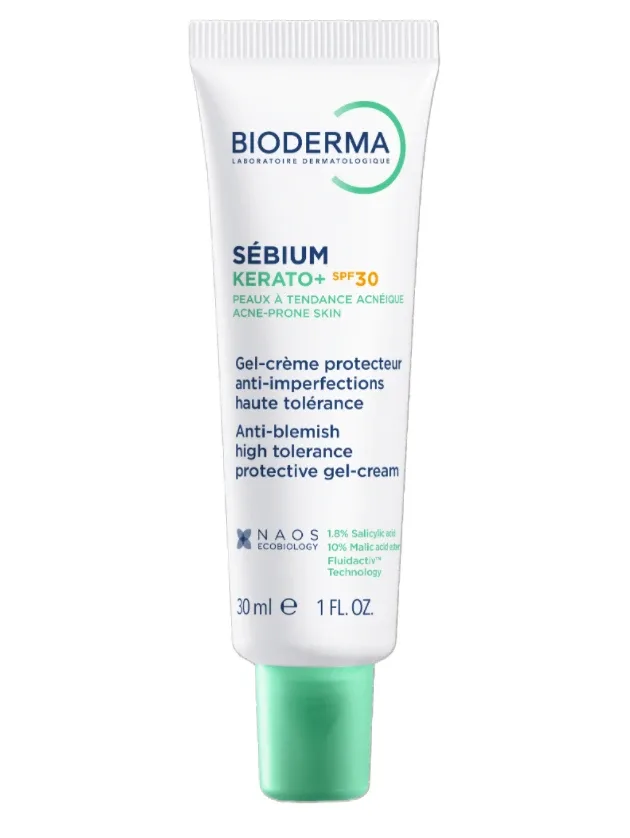 Bioderma Sebium Kerato+ SPF30 krēms, 30 ml