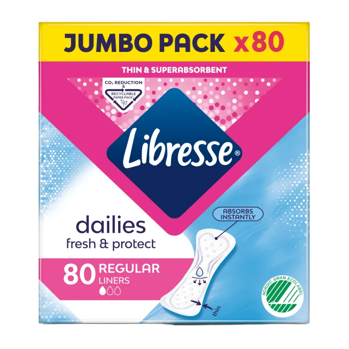 IKDIENAS IELIKTNĪŠI LIBRESSE NORMAL 80 GABALI