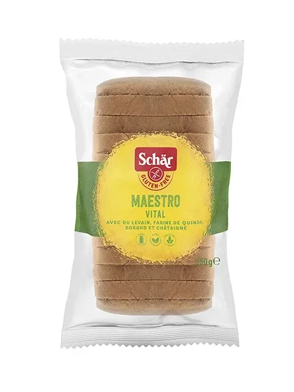 Хлеб Schär Maestro Vital, богатый цельными злаками, 350 г