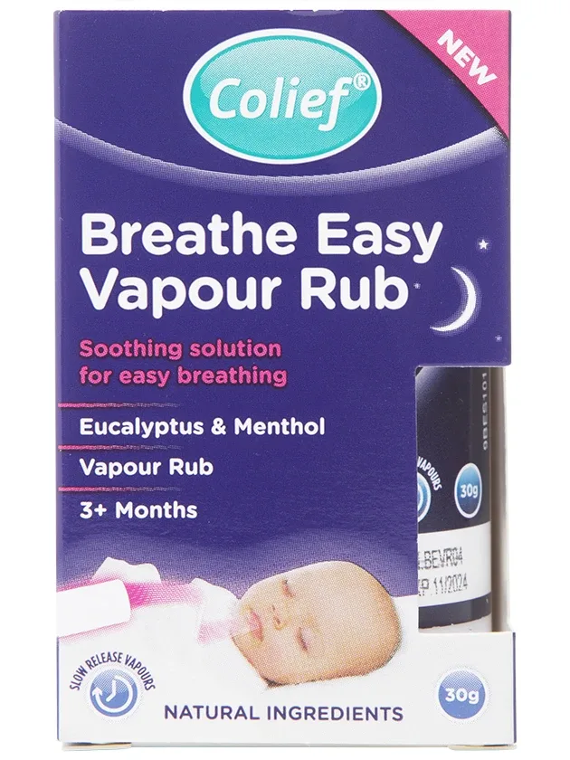 Colief Breathe Easy Vapour rub balzams, 30 g