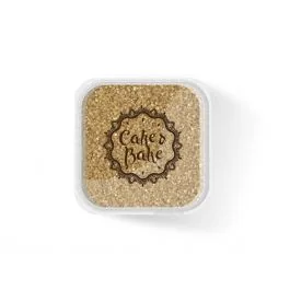DEKORI CUKURA KRISTĀLI ZELTA 550G CAKE&BAKE