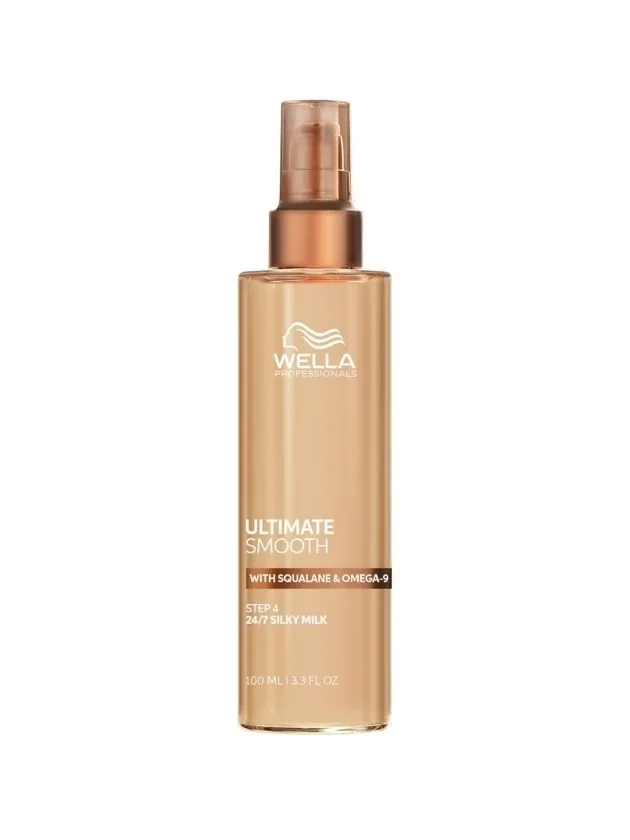 Wella Professionals Ultimate Smooth 24/7 Silky Milk несмываемый разглаживающий лосьон, 100 мл