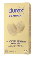 DUREX SENSUAL PREZERVATĪVI, 10GAB.