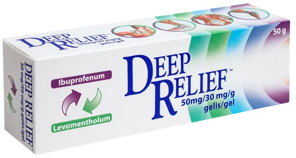 Deep Relief 50 mg/30 mg/G gels, 50 g