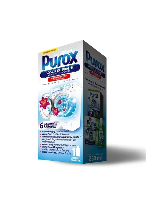 VEĻAS MAŠĪNAS TĪRĪTĀJS PUROX COLOR, SILVER BOX, 250ML