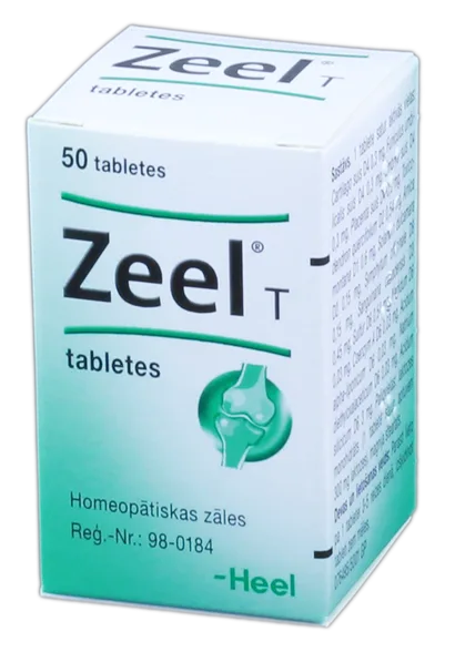 Zeel T tabletes, 50 gab.