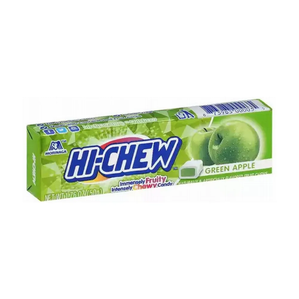 Жевательные конфеты Hi-Chew Green Apple, 50 г