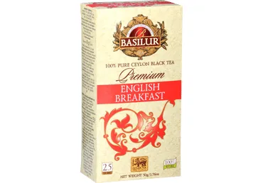 MELNĀ TĒJA PREMIUM ENGLISH BREAKFAST 25X2G