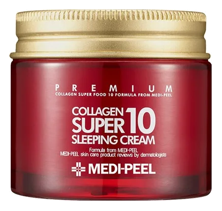 Medipeel Collagen Super 10 sleeping sejas krēms, 70 ml