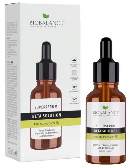 Biobalance Beta Solution Pure saliciylic acid 2 % super serums, 30 ml