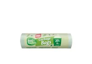 BIOLOĢISKI NOĀRDĀMIE ATKRITUMU MAISI 20L10GAB.