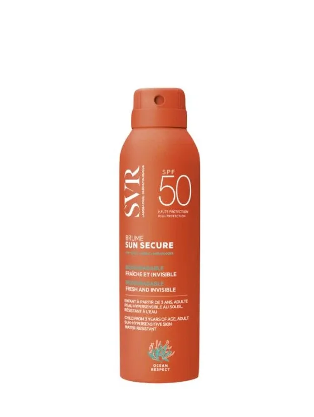SVR Sun Secure Brume SPF50 izsmidzināms saules aizsarglīdzeklis, 200 ml