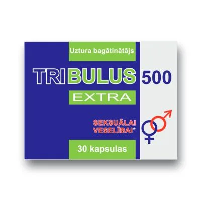 Tribulus Extra 500 mg kapsulas N30