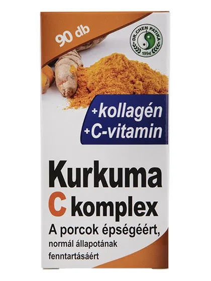 Kurkuma C komplex kapsulas ar kolagēnu, 90 kapsulas