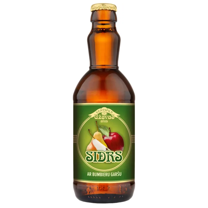 Сидр Užavas с грушевым вкусом 5,7%, 0,32 л