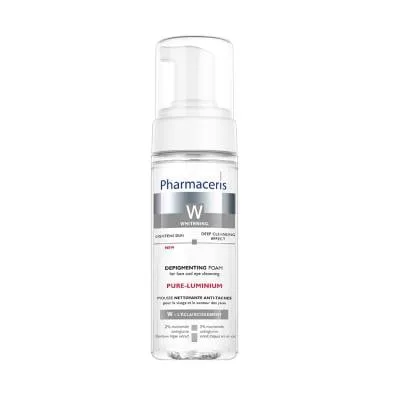 Pharmaceris W Pure-Luminium balinošas putas sejas un acu mazgāšanai 150 ml