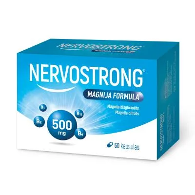 Nervostrong Magnija Formula kapsulas N60
