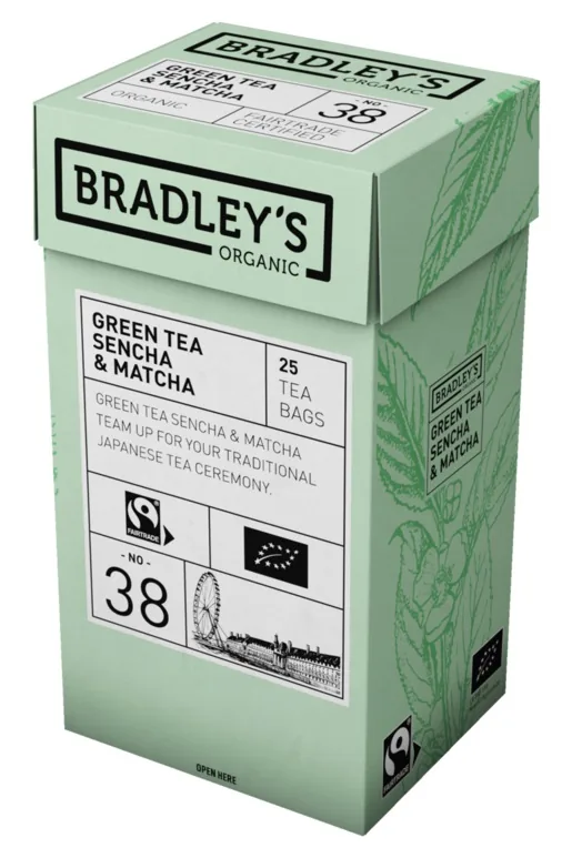 ZAĻĀ TĒJA BRADLEY'S BIOLOĢISKĀ SENČA UN MAČA, 25GAB