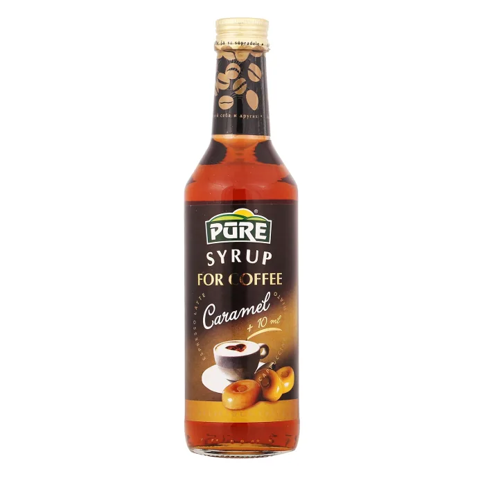 SĪRUPS PŪRE KAFIJAI KARAMEĻU 350ML