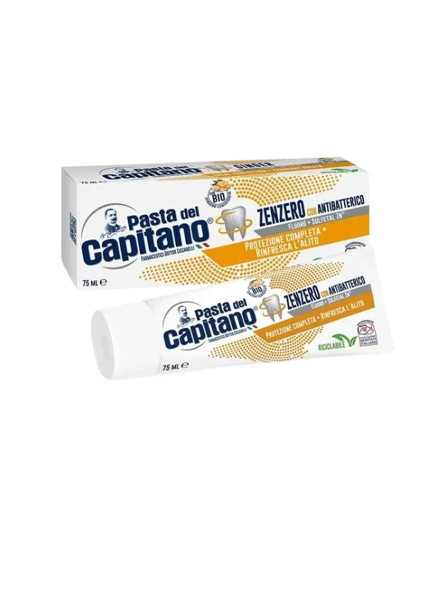 Зубная паста Pasta del Capitano с имбирём, 75 мл