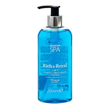DUŠAS ŽELEJA UN ŠAMPŪNS ALMEDA SPA RICH AND ROYAL 2IN1 VĪRIEŠIEM 200ML