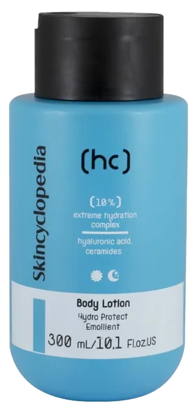Skincyclopedia With 10% moisturizing complex ķermeņa losjons, 300 ml
