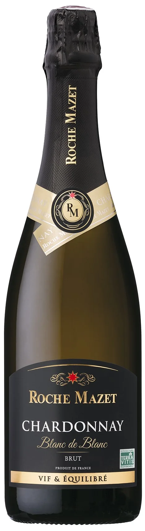 Dz.vīns Roche Mazet Chardonnayblanc Brut 12% 0,75 l