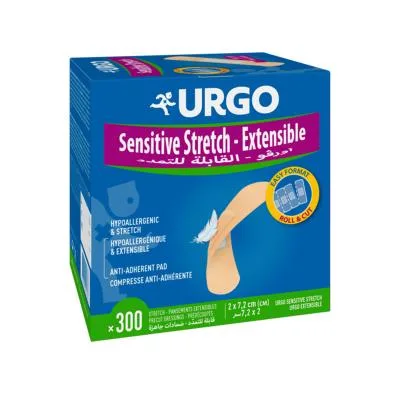 Urgo Sensitive Stretch - elastīgi plāksteri N300