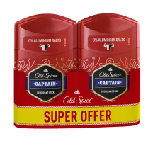 DEZODORANTS OLD SPICE CAPTAIN 2X50ML