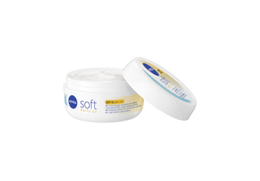 ĶERMEŅA KRĒMS NIVEA SOFT SPF15 100ML