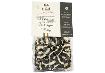 MAKARONI DI BARI FARFALLE NERO DI SEPPIA 250G