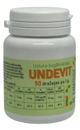 Undevit драже, 50 шт.