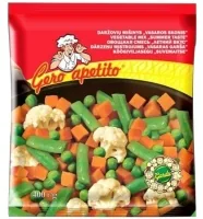 SALDĒTS DĀRZEŅU MAISĪJUMS GERO APETITO SUMMER MIX, 400G