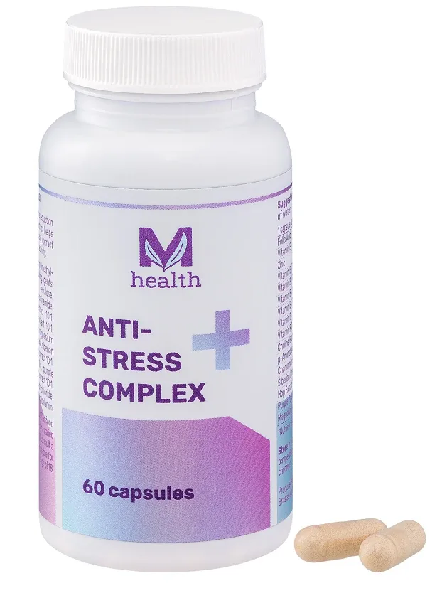 MV health anti-stress komplekss kapsulas, 60 GB