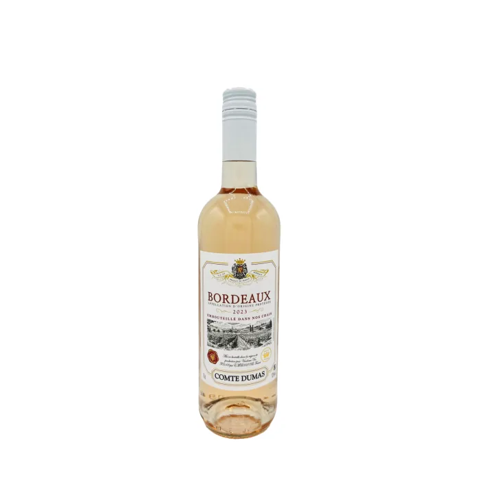 Розовое вино Comte Dumas Bordeaux, 12%, 0,75 л